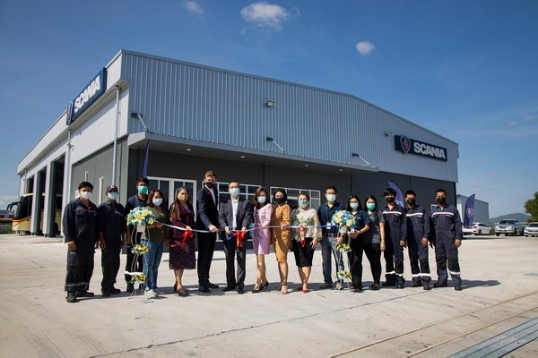 Scania Open New Service Center at Saraburi