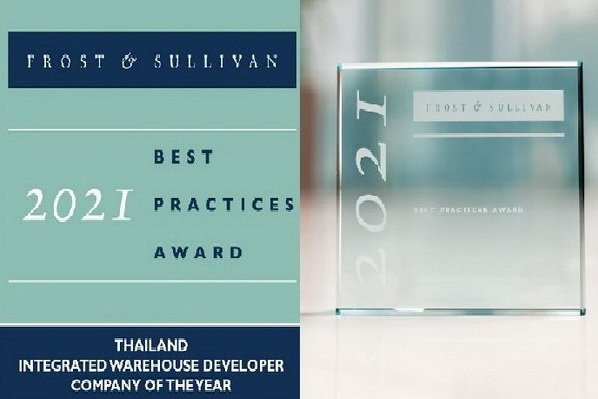 Frasers Property Industrial Thailand Win Frost & Sullivan’s 2021 Best Practices Award