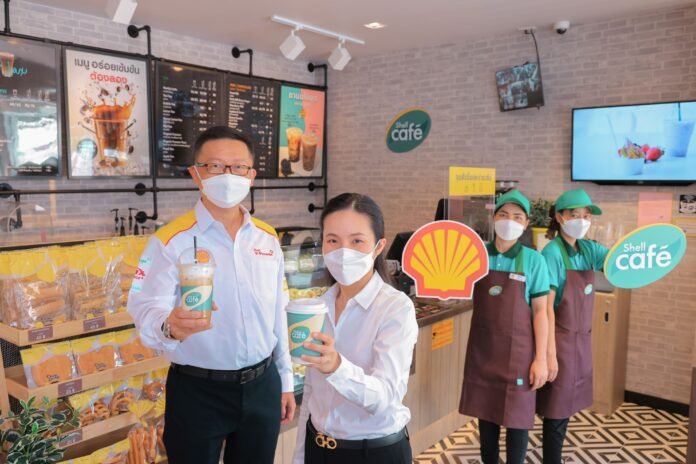 The First Shell Café in Thailand