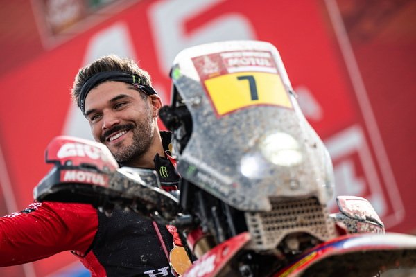 Honda Won 3rd Place2023 Dakar Rally Final Stage