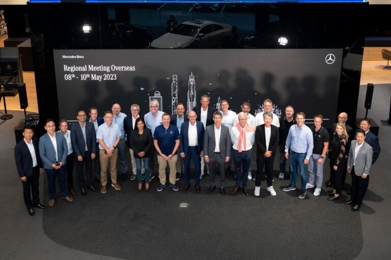 Benz Primus Welcoming the CEO Mercedes-Benz and Show Business Management Vision