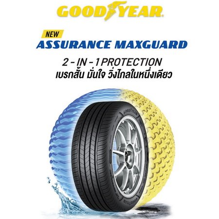 GOODYEAR ROLLS OUT ASSURANCE MAXGUARD PROVIDING 2-IN-1 PROTECTION