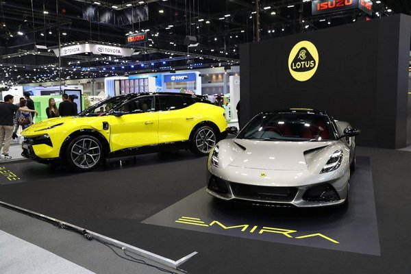 Revealed High Performance Luxury Car Lotus Eletre and Lotus Emira