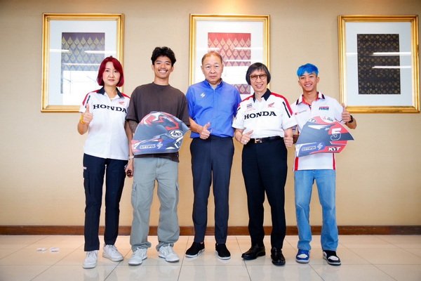 Thai Honda and The Sittipol Group Support Kong - Gonz Thai Racer
