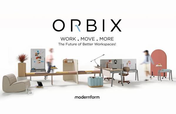 Modernform Group Launch ORBIX Office Furniture Collection Hybrid Work & Living