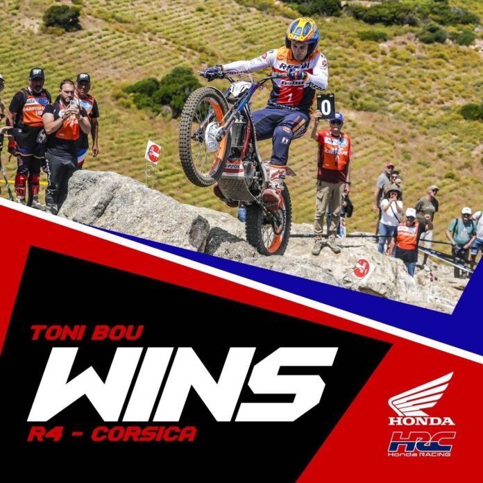 Tony Bo Take The Repsol Honda HRC Team Total Victory Lead The Championship X-Trial France