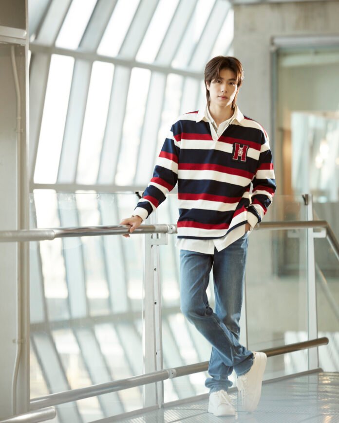 Phuwintang Brand Ambassador Tommy Hilfiger Attend the Opening Summer Getaway Pop-Up
