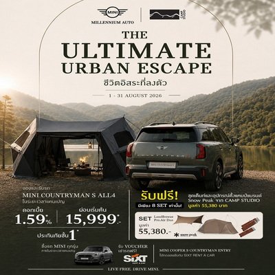 MINI Millennium Auto and Camp Studio Open The Ultimate Urban Escape